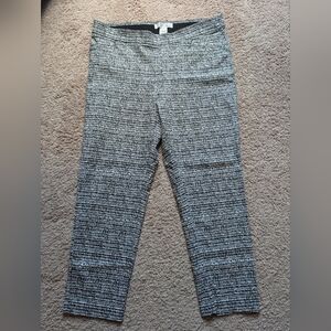 89th & Madison Black and White Pants